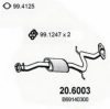 MAZDA BP1440300A Middle Silencer